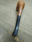 Vtg Kaywoodie Super Grain Bent Rustic Smoking Tobacco Pipe w/3 Hole Stinger!