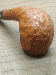 Vtg Kaywoodie Super Grain Bent Rustic Smoking Tobacco Pipe w/3 Hole Stinger!