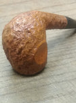 Vtg Kaywoodie Super Grain Bent Rustic Smoking Tobacco Pipe w/3 Hole Stinger!
