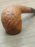 Vtg Kaywoodie Super Grain Bent Rustic Smoking Tobacco Pipe w/3 Hole Stinger!
