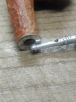 Vtg Kaywoodie Super Grain Bent Rustic Smoking Tobacco Pipe w/3 Hole Stinger!