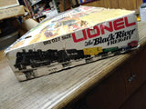 Vtg O27 Gauge Lionel Black River Train Set Steam Engine Tender 5 Cars Box Works+
