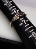 Vtg Women's 10K White Yellow Rose Gold Ring Harley Davidson Motorcycles Size 6.5