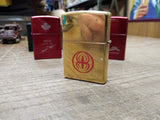 Vtg Sealed 2007 Zippo Playboy Bunny Logo Cigarette Lighter Brass Factory 2nd USA