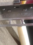 Vtg 1950's Gem Featherweight Single Edge Safety Razor Plastic Handle Made In USA