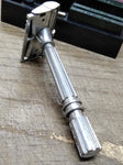 Vtg Gem Micromatic Clog Pruf Single Edge Safety Razor Blade Banks Bakelite Case!