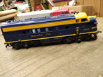 Vtg 2 Pc HO Scale Bachman Diesel Locomotive Lot #307 #4015 Santa Fe Parts Repair