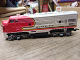 Vtg 2 Pc HO Scale Bachman Diesel Locomotive Lot #307 #4015 Santa Fe Parts Repair
