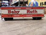 Vtg 9 Pc HO Scale Box Car Lot Tyco+ Baby Ruth AT&SF Green Giant Dairyman's TLCX