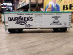 Vtg 9 Pc HO Scale Box Car Lot Tyco+ Baby Ruth AT&SF Green Giant Dairyman's TLCX