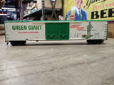Vtg 9 Pc HO Scale Box Car Lot Tyco+ Baby Ruth AT&SF Green Giant Dairyman's TLCX