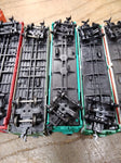 Vtg 9 Pc HO Scale Box Car Lot Tyco+ Baby Ruth AT&SF Green Giant Dairyman's TLCX