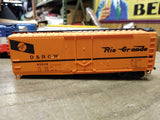 Vtg 9 Pc HO Scale Box Car Lot PRR Rio Grande BAR Hershey Swift FEC MKT The Katy!