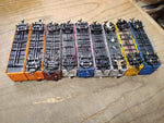 Vtg 9 Pc HO Scale Box Car Lot PRR Rio Grande BAR Hershey Swift FEC MKT The Katy!
