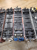 Vtg 9 Pc HO Scale Box Car Lot PRR Rio Grande BAR Hershey Swift FEC MKT The Katy!