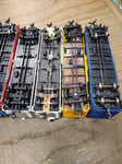 Vtg 9 Pc HO Scale Box Car Lot PRR Rio Grande BAR Hershey Swift FEC MKT The Katy!