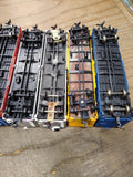 Vtg 9 Pc HO Scale Box Car Lot PRR Rio Grande BAR Hershey Swift FEC MKT The Katy!