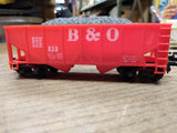 Vtg 12 Pc HO Scale Flat Hopper Car Lot Revell 1956 W Maryland NH AT&SF PC Navy