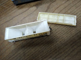 Vtg 12 Pc HO Scale Flat Hopper Car Lot Revell 1956 W Maryland NH AT&SF PC Navy