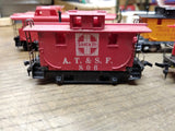Vtg 6 Pc HO Scale Caboose Lot AHM Revell AT&SF Union Pacific Maint Spirit Of 76!