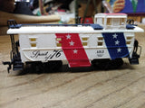 Vtg 6 Pc HO Scale Caboose Lot AHM Revell AT&SF Union Pacific Maint Spirit Of 76!