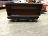 Vtg O Gauge Marx Wind Up Train Set 4 Cars Tender Tanker Side Dump Caboose Works!
