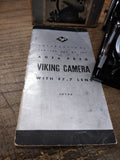 Vtg AGFA ANSCO Viking Folding Film Camera F7.7 Anastigmat Lens Original Box Inst