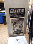Vtg AGFA ANSCO Viking Folding Film Camera F7.7 Anastigmat Lens Original Box Inst