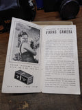 Vtg AGFA ANSCO Viking Folding Film Camera F7.7 Anastigmat Lens Original Box Inst
