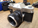 Vtg YASHICA TL Electro X 35mm Film Camera Auto Yashinon DX 1:2  f=50 Lens Japan