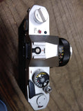 Vtg YASHICA TL Electro X 35mm Film Camera Auto Yashinon DX 1:2  f=50 Lens Japan