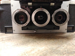 Vtg David White Co Stereo Realist Film Camera f3.5 Shutter Work Flash Case Xtras