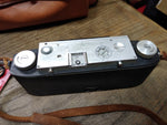 Vtg David White Co Stereo Realist Film Camera f3.5 Shutter Work Flash Case Xtras