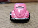Vtg 1988 Hot Wheels Color Racers Changer VW Bug Beetle Diecast Car Magenta Pink!