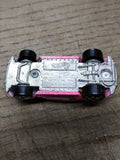 Vtg 1988 Hot Wheels Color Racers Changer VW Bug Beetle Diecast Car Magenta Pink!
