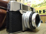 Vtg AGFA AGNAR Color Film Camera 1:2.8/ 45 Anastigmat Lens Shutter Works NY USA