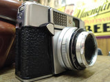 Vtg AGFA AGNAR Color Film Camera 1:2.8/ 45 Anastigmat Lens Shutter Works NY USA