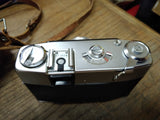 Vtg AGFA AGNAR Color Film Camera 1:2.8/ 45 Anastigmat Lens Shutter Works NY USA