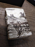 2024 ZIPPO Western Scene Design 540 Color Cigarette Lighter Lightly Used w/Box!