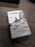2024 ZIPPO Western Scene Design 540 Color Cigarette Lighter Lightly Used w/Box!