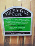 Vtg NOS Sealed 1977 Springbok Backgammon Game Jigsaw Puzzle Set 500 Pc Hallmark!