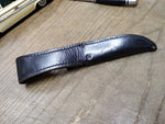 Vtg Case XX 2 Finn Fixed Blade Knife with Leather Sheath 4.5" Blade 4" Handle