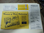 Vtg Lionel & TYCO O & HO Train Operation Instr Accessory Manual Lot 1952 73-75