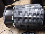 Vtg Rikenon P Zoom Camera Lens f 1:3.9 70 210mm Macro w/Case Made in Japan