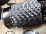 Vtg Rikenon P Zoom Camera Lens f 1:3.9 70 210mm Macro w/Case Made in Japan