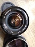 Vtg 2 Pc Camera Lens Lot Mamiya/Sekor Auto 35mm 1:2.8 Vivitar Zoom 35-70mm 1:3.5