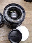 Vtg 2 Pc Camera Lens Lot Quantaray for Minolta 28 80mm Minolta Rokkor f=55mm