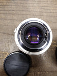 Vtg 2 Pc Camera Lens Lot Quantaray for Minolta 28 80mm Minolta Rokkor f=55mm