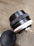 Vtg 2 Pc Camera Lens Lot Quantaray for Minolta 28 80mm Minolta Rokkor f=55mm