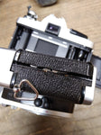 Vtg 2 Pc Minolta Camera Body Parts Repair Lot SRT101 X370 35MM Film Good Shutter